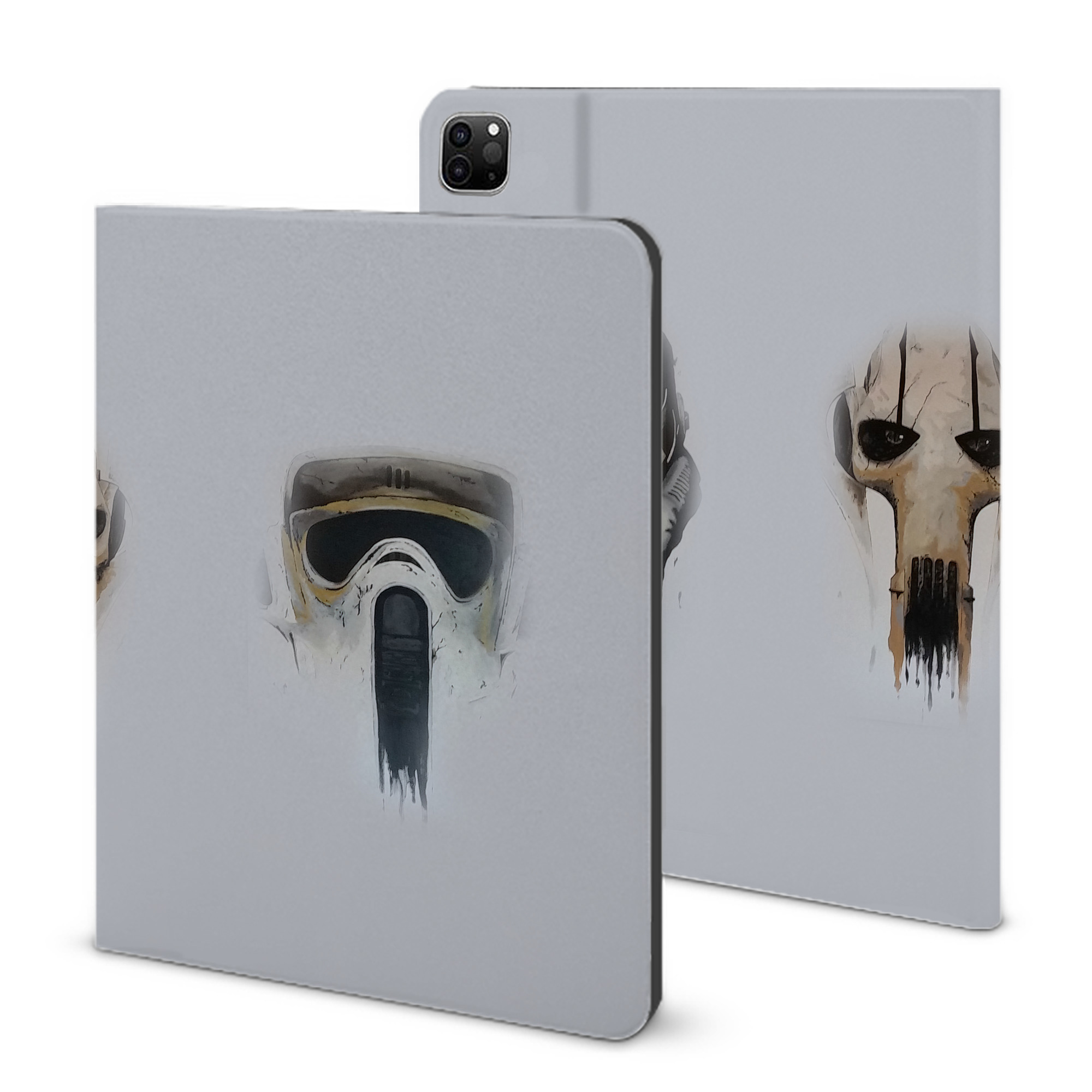 （画像用） スター・ウォーズ Star Wars IPad ケース ブック型 PUレザー TPU 耐衝撃 軽量 薄型 ペン収納なし 全面保護 IPad 各モデル対応